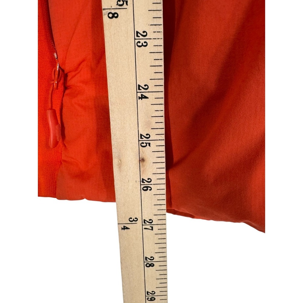 Volkl Men's Orange Pro Insulator Hooded Windproof Jacket Size Small READ - Picture 11 of 11